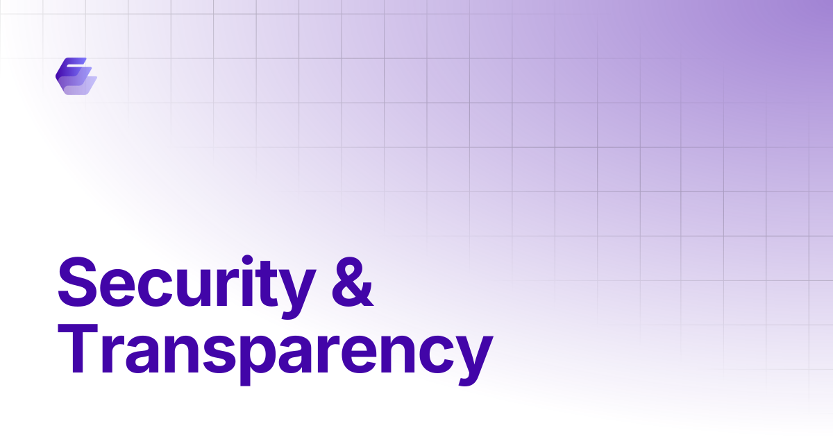 Security & Transparency | Documentation | xPlug Documentation